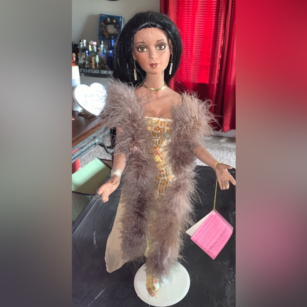 Paradise Galleries Doll w/Stand, 18”